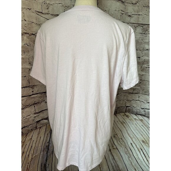 Carhartt V Neck Lilac T-Shirt Relaxed Fit Women’s 1X - Picture 4 of 5